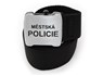 Opasek MĚSTSKÁ POLICIE - plátěný 120cm - černý - DOPRODEJ