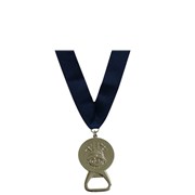 Medaile s otvírákem HASIČI stříbrná - DOPRODEJ