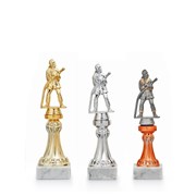 Poháry - sada pohárů EDICE HASIČI - figurka hasič /25,26,28cm/