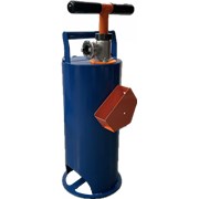 Džberovka ruční plechová s hadicí D25/3m a tryskou 4mm /10,5l, 63cm/ CTIF /modrá/