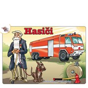 Hračka - Omalovánky hasičská auta A5