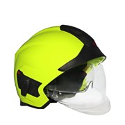 Přilba zásahová Rosenbauer HEROS TITAN FIRE /čirý štít, brýle, zátylník, kandahár/