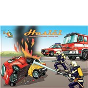Hračka - omalovánky Hasiči zasahují A5 /křídový papír/