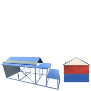 Překážky pro požární sport - doplňující plošina pro domeček /ženy dorostenky/