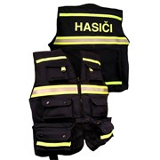 Vesta pracovní VULCANO s nápisem HASIČI  - DOPRODEJ