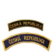 Domovenka ČESKÁ REPUBLIKA (celý text velkým písmem)