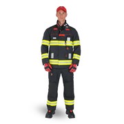 Zásahový oděv GoodPRO FR3 FireShark /třívrstvý/ - kabát /profesionální a osvědčený/-střih Classic