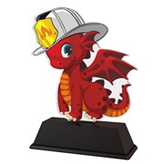 Poháry - akrylátová trofej dráček /16cm/