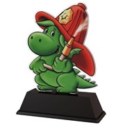 Poháry - akrylátová trofej dráček Soptík /10cm/