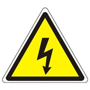 Tabulka - Výstraha riziko úrazu elektrickým proudem