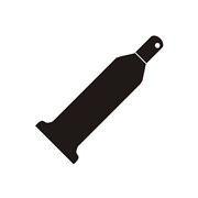 Tabulka - Tlaková láhev (symbol), PVC 148x148 mm